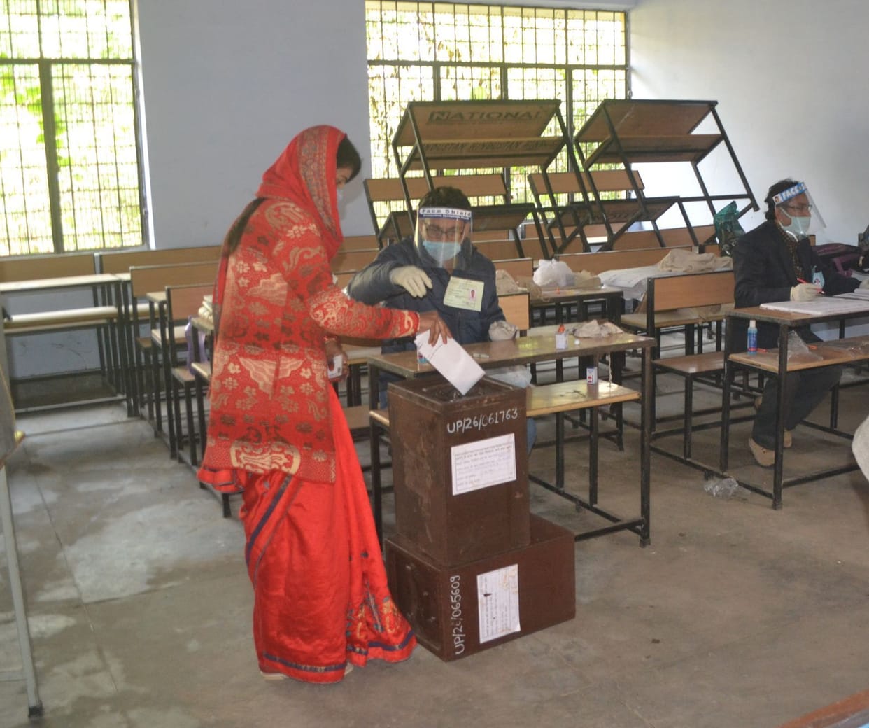 Legislative council election: 69.10 percent voting