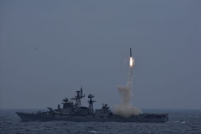 cabinet committee on security approves deal of 200 barhmos missile acquisition for indian navy