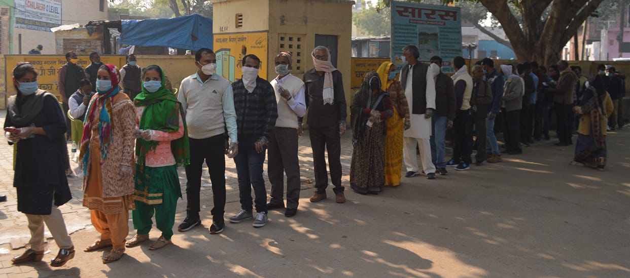Hathras: 8,740 voters voted in the district amid tight security