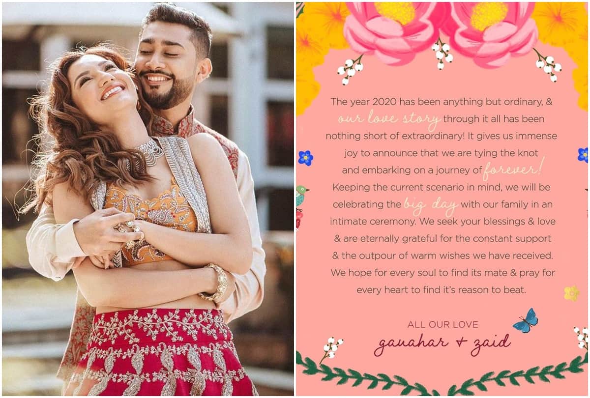 Gauhar Khan Share Pre Wedding Video With Zaid Darbar Says 1 Week To Go For Wedding