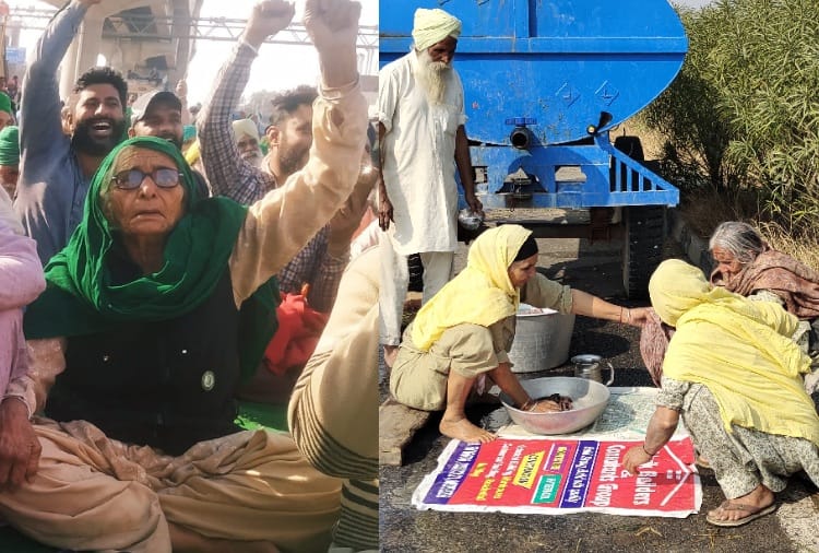 Farmer Protest Today Latest News : Punjabi women joined kisan andolan in sonipat