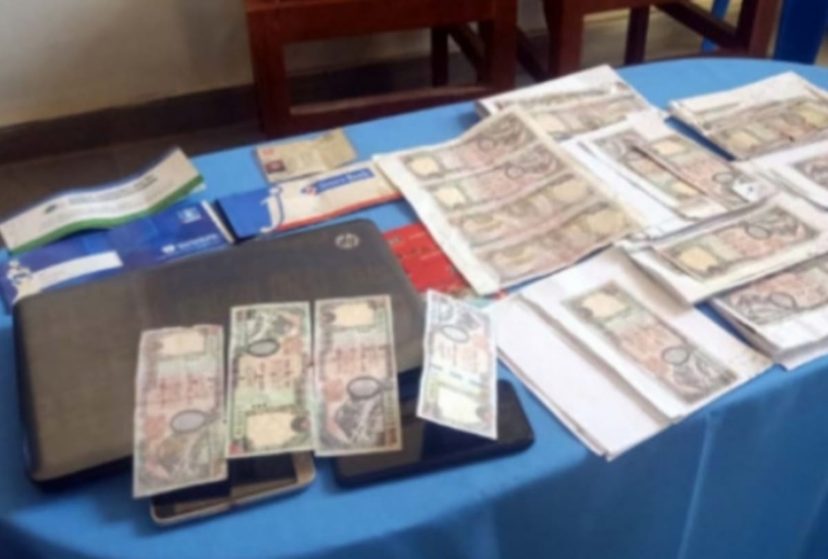 three accused arrested with fake Nepalese currency