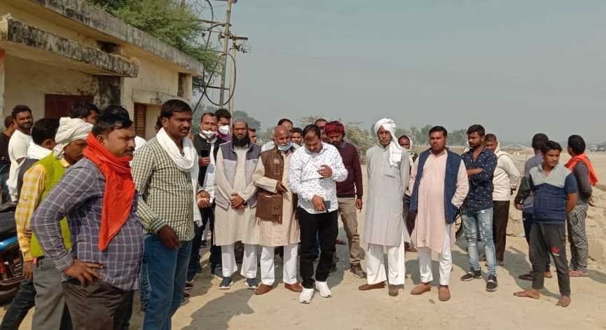 NH's work stopped due to demand for under-pass