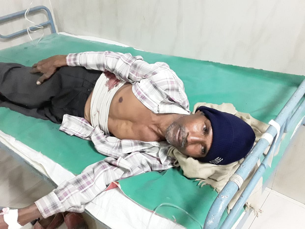 Villager shot in land dispute