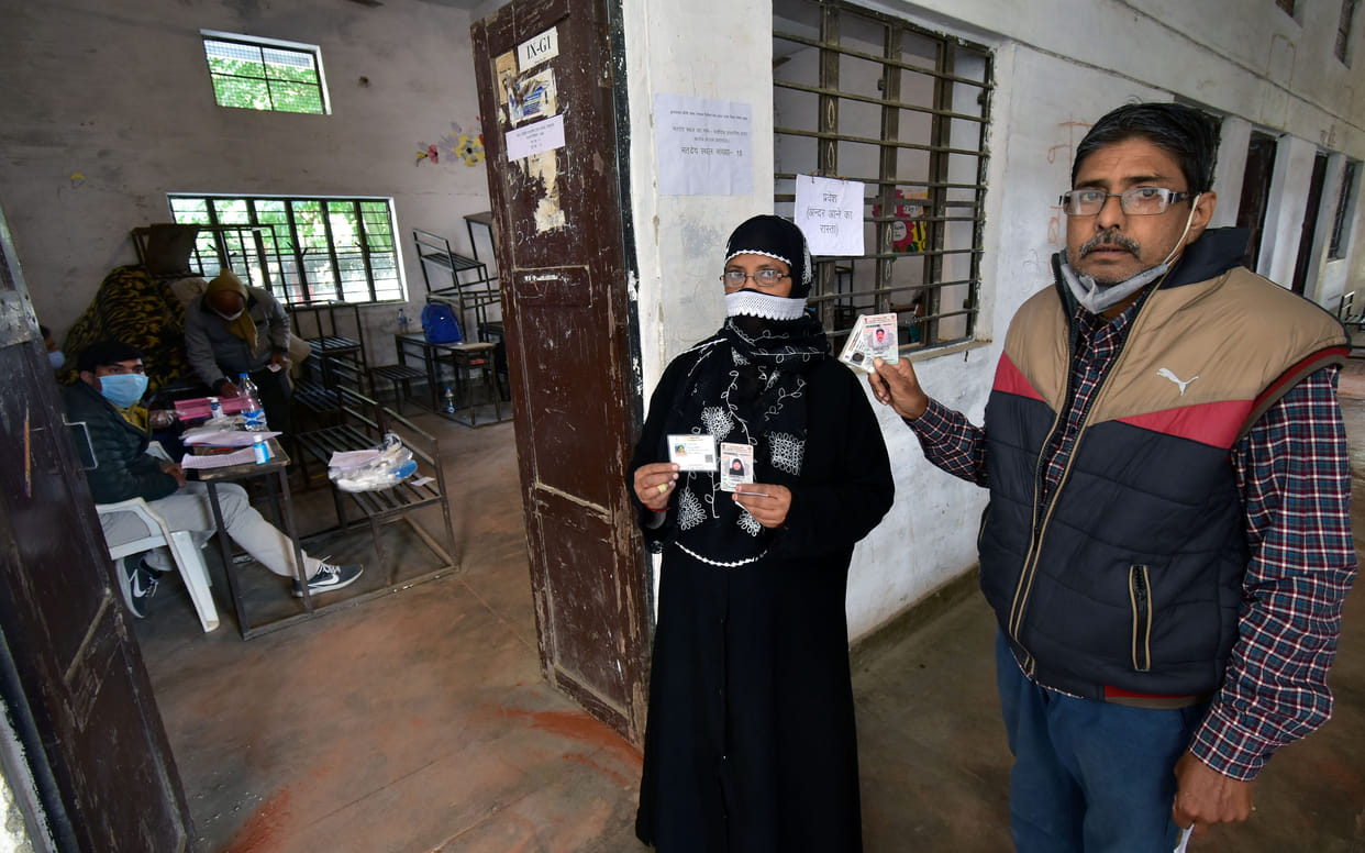 Covid's influence in MLC elections too, only 37.59 percent polling
