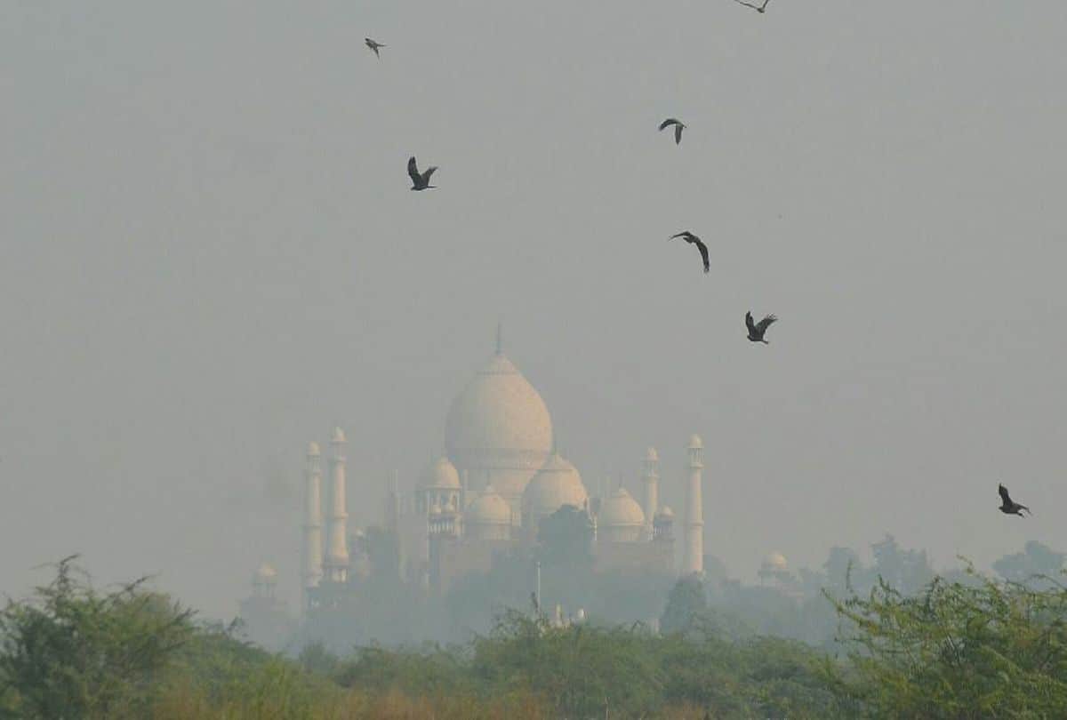 Air Pollution Increase In Agra Dust Of Air Problem People