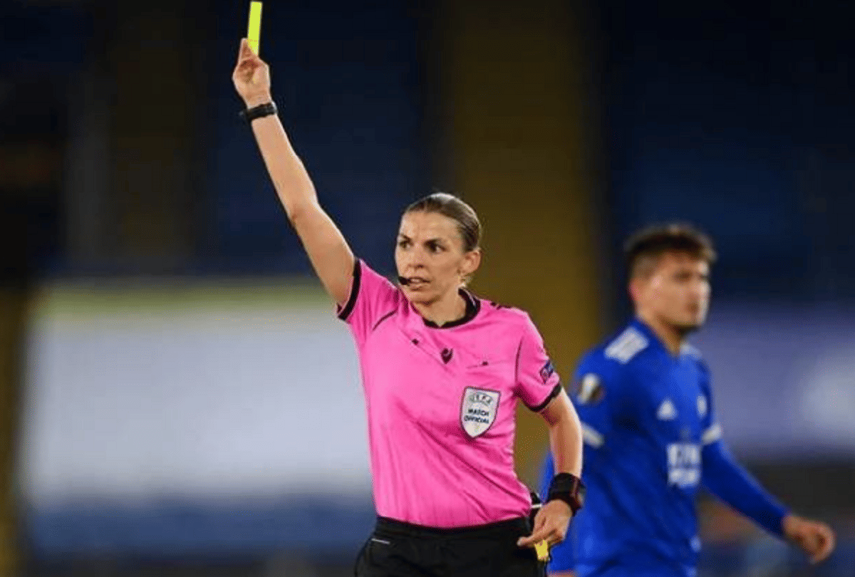 Stephanie Frappart will be the first female official to become referee in mens Champions League