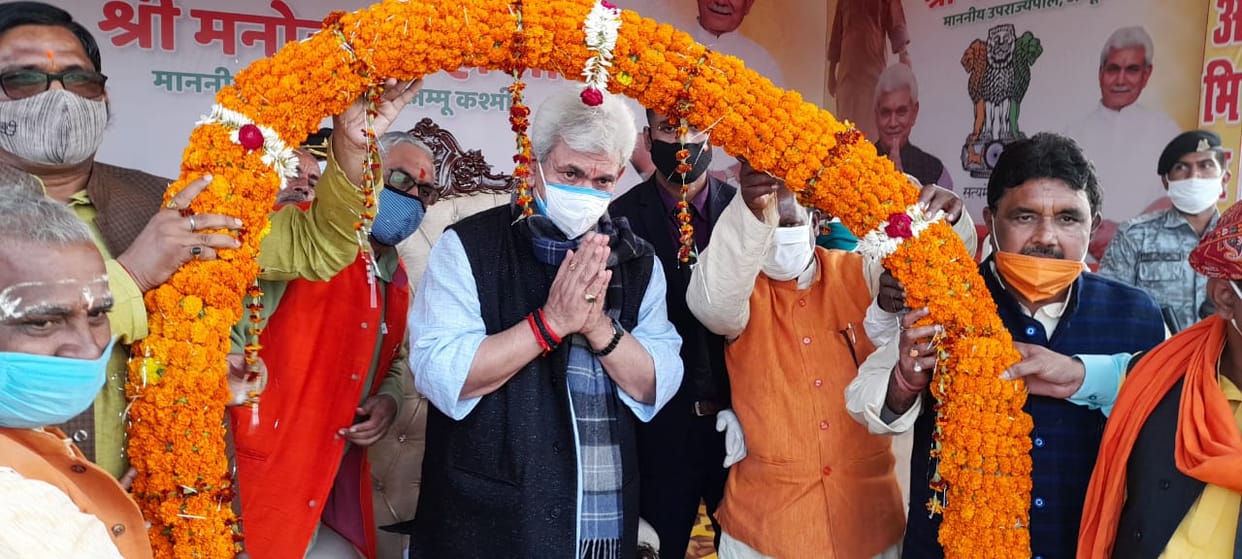 Big statement by LG Manoj Sinha of Jammu and Kashmir