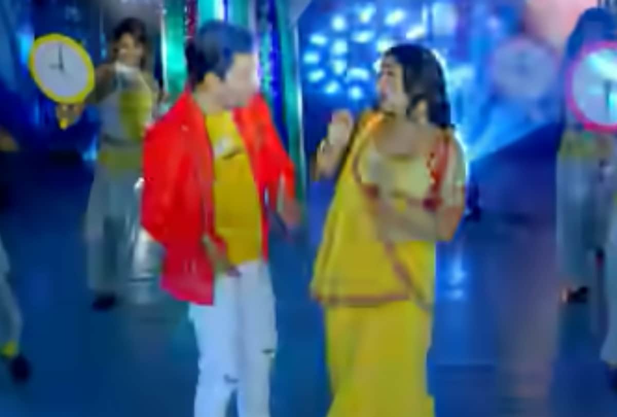 Bhojpuri gana video dinesh lal yadav aka nirahua and amrapali dubey song hamare pati dev ji