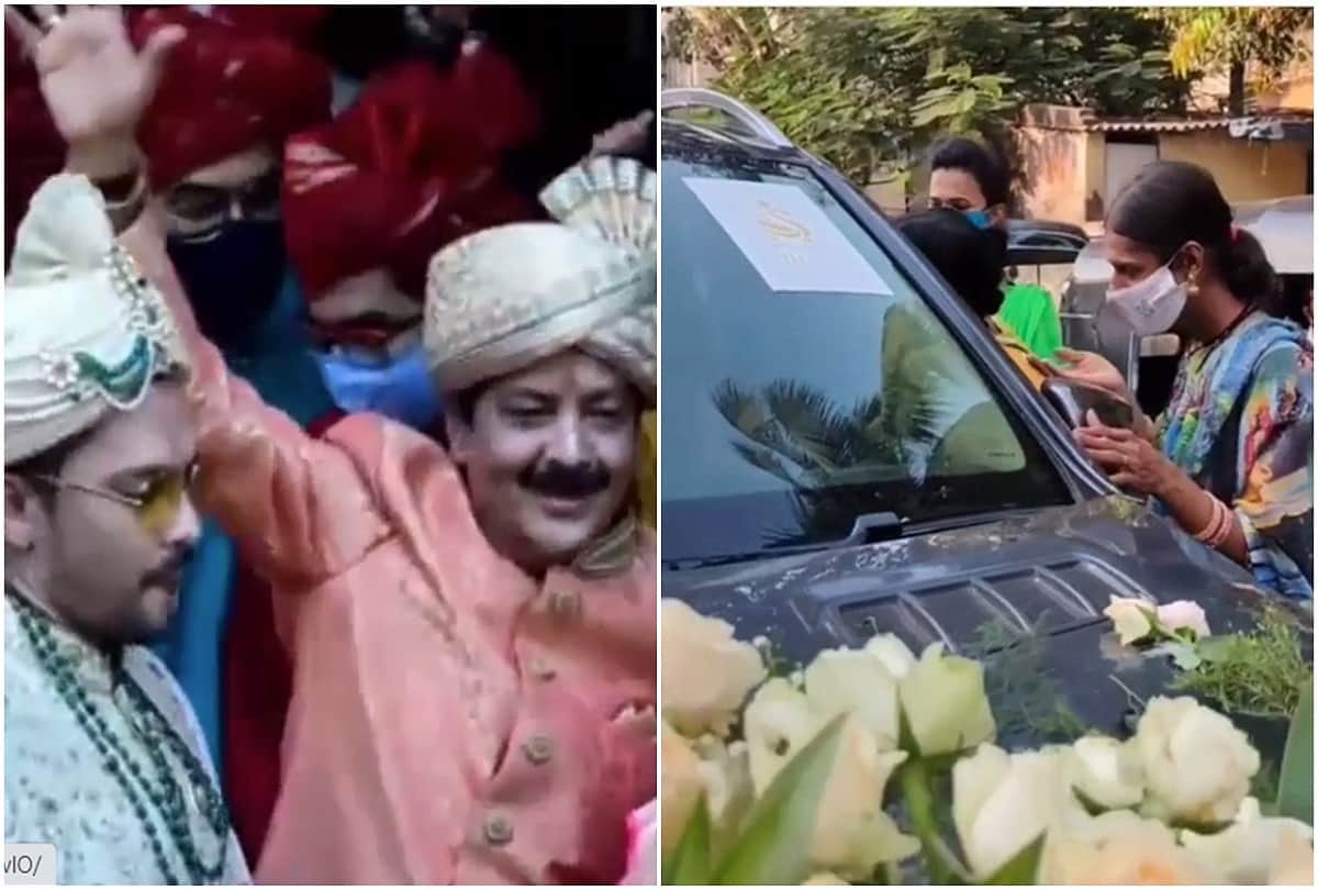 Aditya Narayan car is surrounded by kinnar after getting married with shweta agarwal