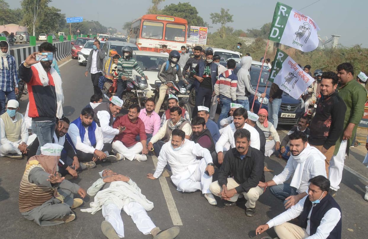 Rallod did highway jam, commotion in protest against agriculture law