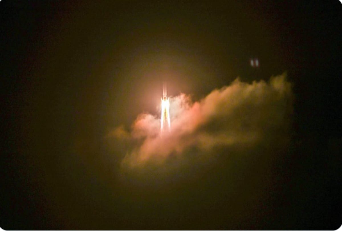 China first robotic spacecraft mission successfully touched down on the lunar surface of Moon collecting samples and return to Earth