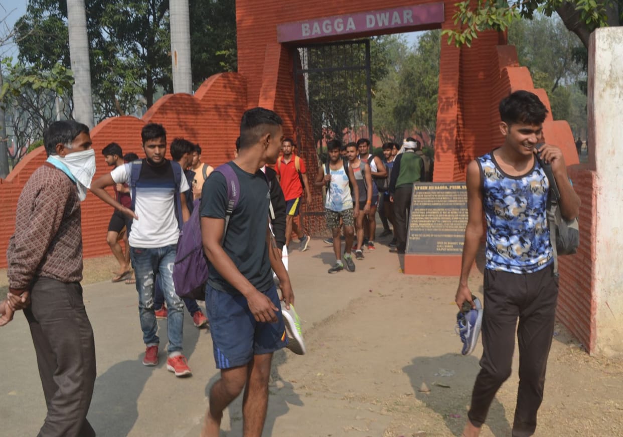 Seven hundred youths demonstrated their strength in relation ship recruitment