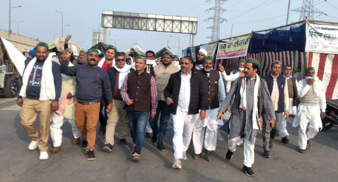 Hundreds of farmers headed to Uttarakhand Kisan Morcha left for Delhi