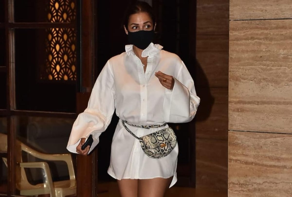 malaika arora got trolled for going on a walk with pet dog amid covid lockdown