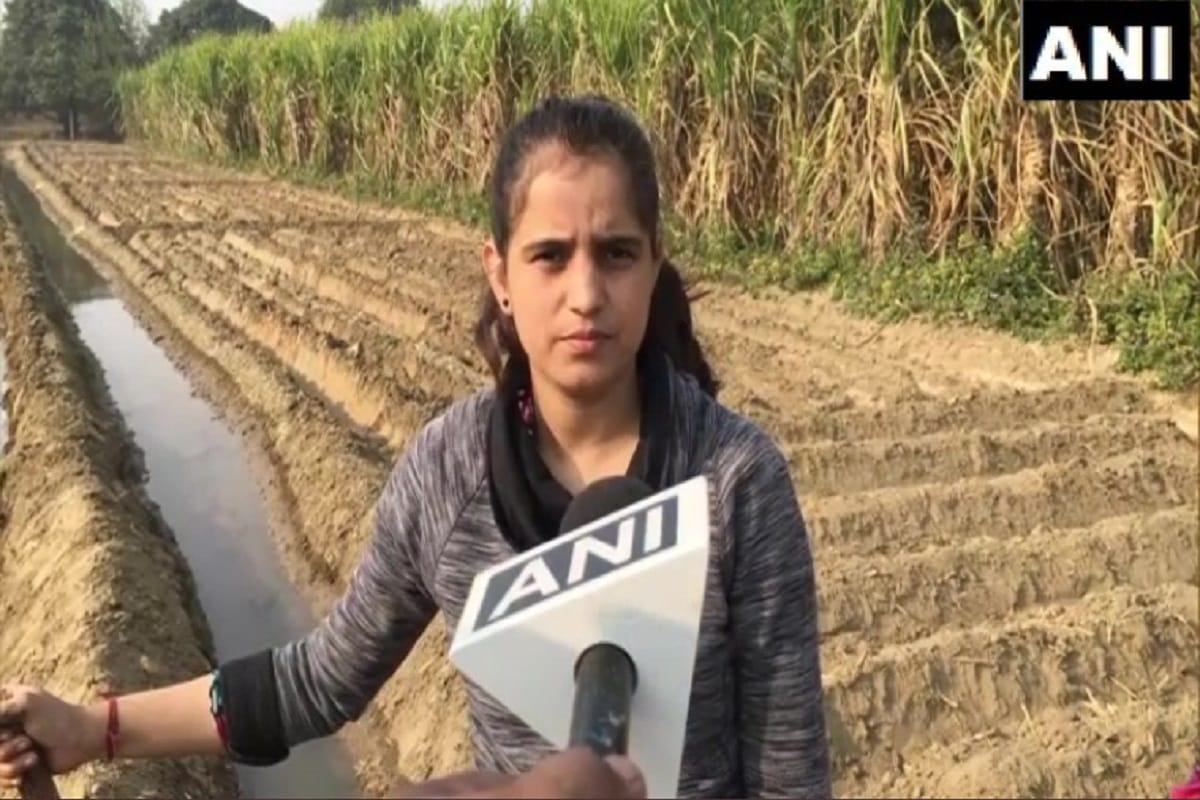 Farmers Protest: Change seen in Fields, daughter looking after of crops while father in farmers movement