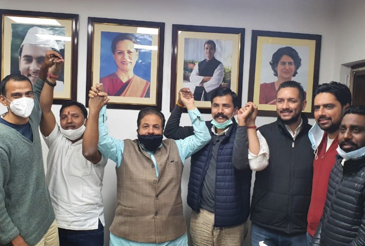 Nigam thakur himachal yuva congress adhyaksh and yadupati thakur karyavahak adhyaksh