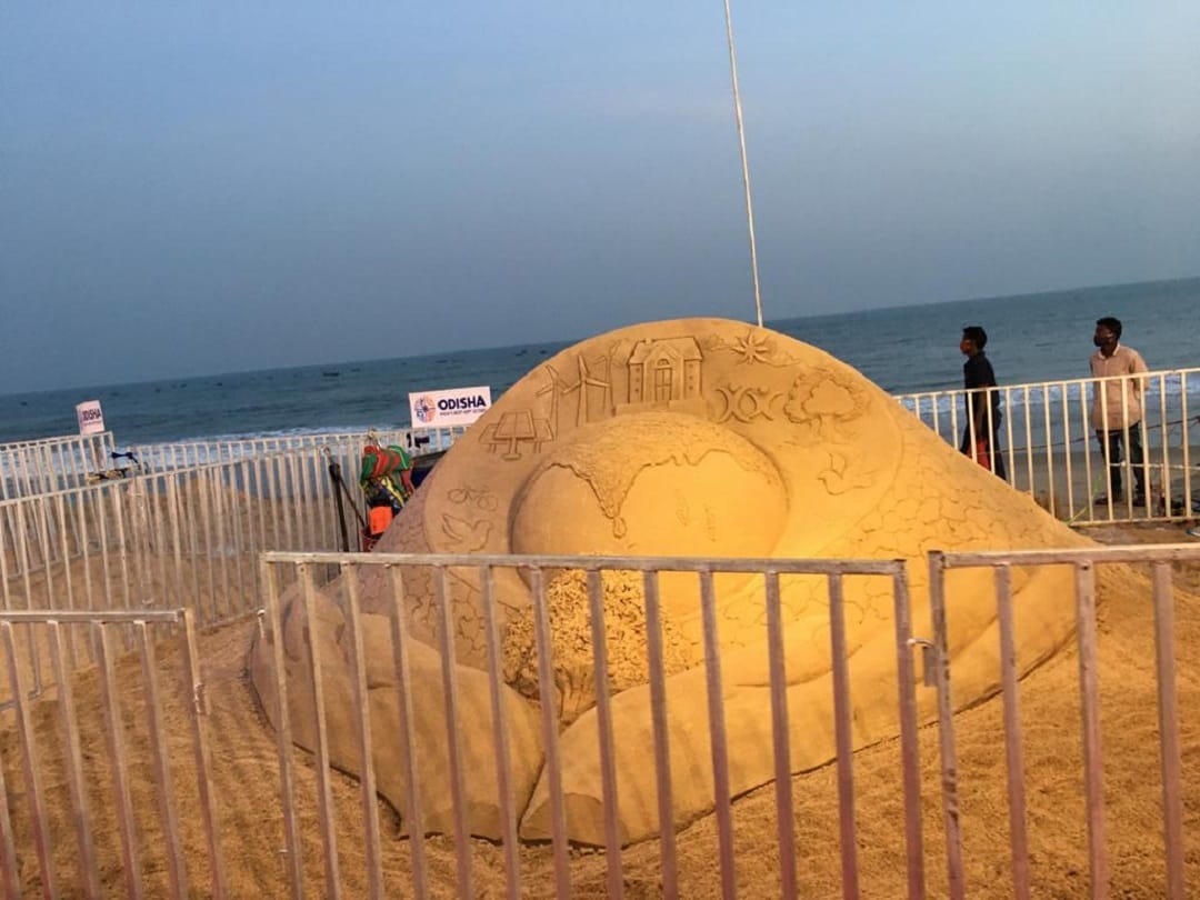 9th International Sand Art Festival started in Puri, Odisha