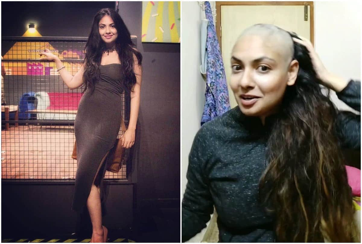 Leja Leja Re model Nina Sarkar goes bald to donate beautiful long locks streams on Instagram