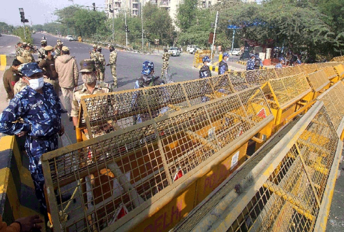 Kisan andolan: Security is being tightened by mock drill on the borders,Delhi Police