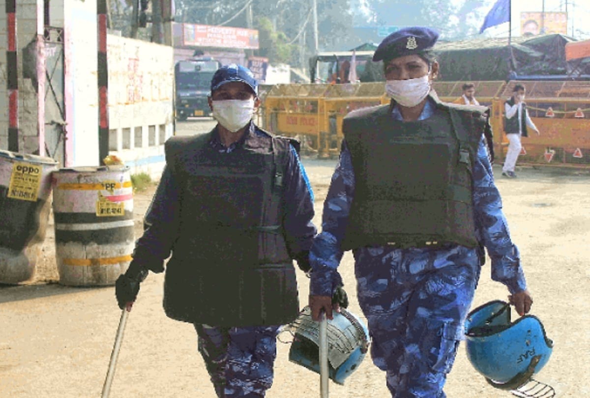 Kisan andolan: Security is being tightened by mock drill on the borders,Delhi Police