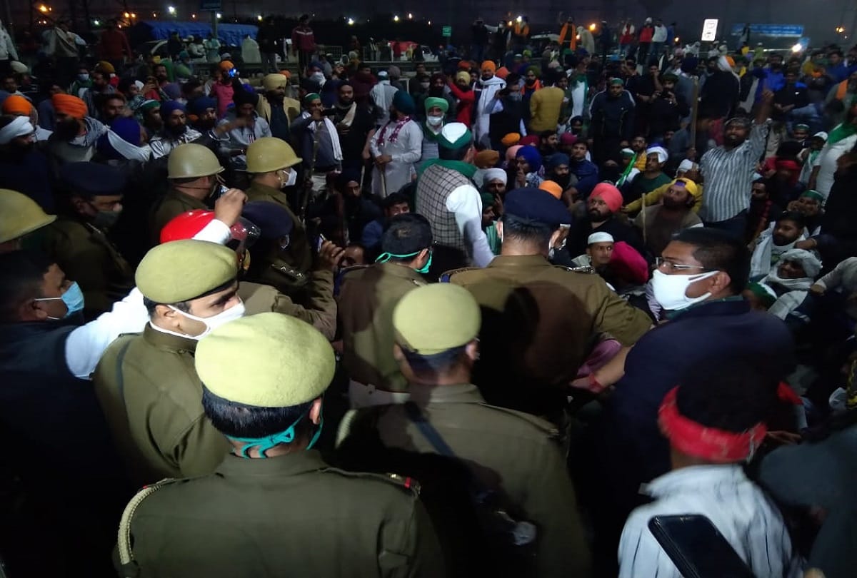 Farmers protest live updates from Singhu Tikri Ghazipur Chilla border and UP gate