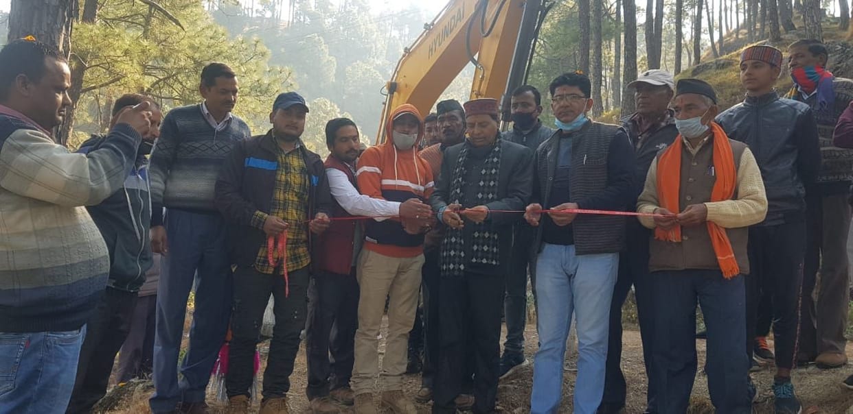 Construction of Nayalmafi-Kathpuriyachina road started