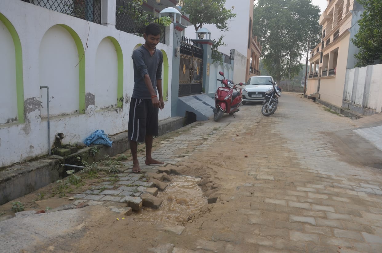 Spending one and a half billion, pipes were torn in testing