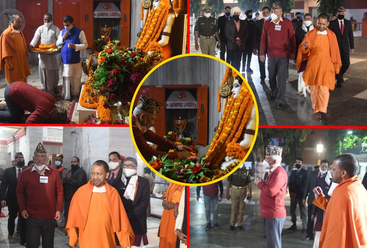 Chief of Defense Staff Bipin Rawat reached Gorakhnath Temple