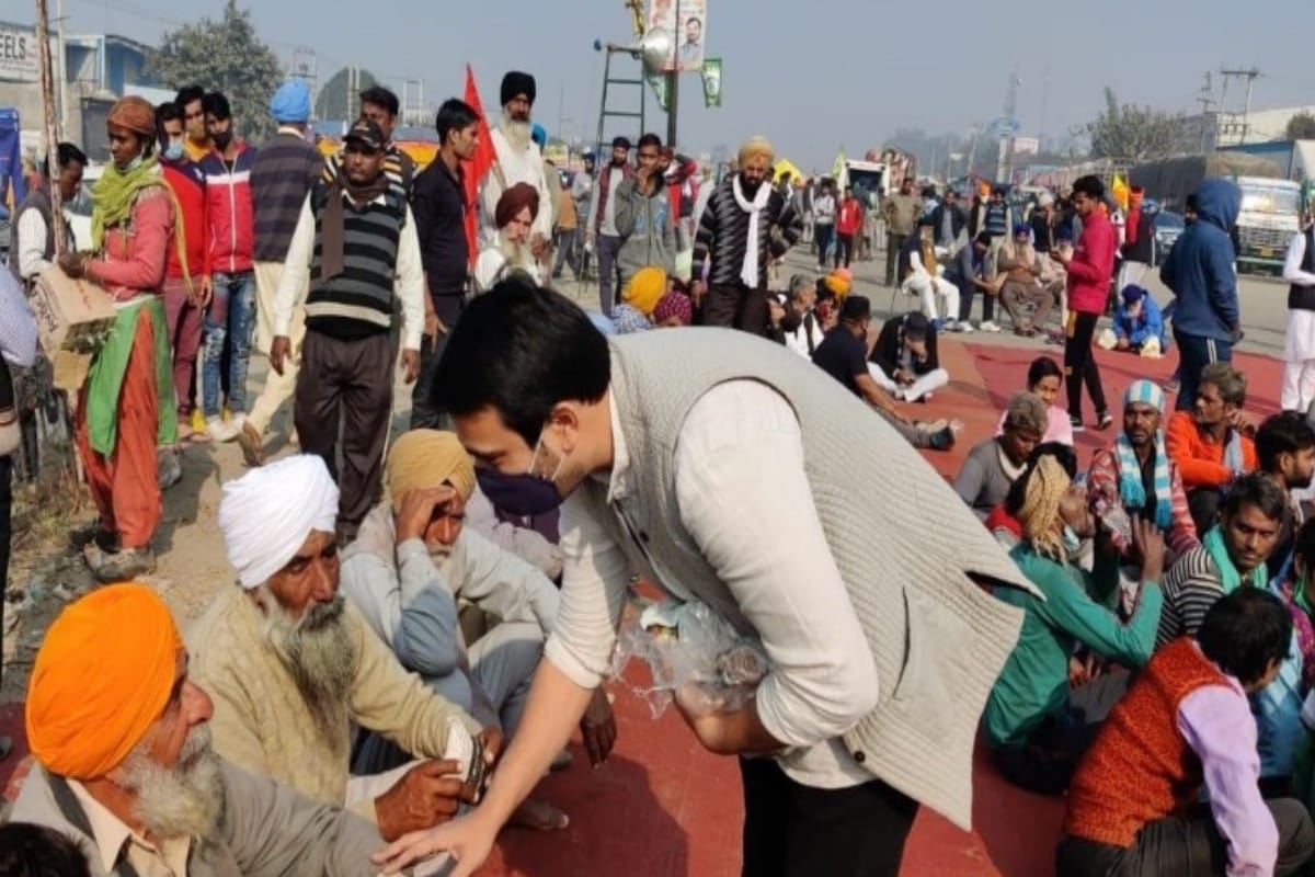 Farmers Protest: Jayant Chaudhary joined the movement, said new agricultural laws have been imposed