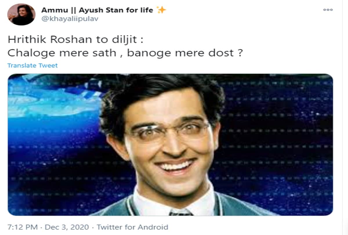 Kangana Ranaut and Diljit Dosanjh Twitter War Netizens Share Funny Memes Of Hrithik Roshan