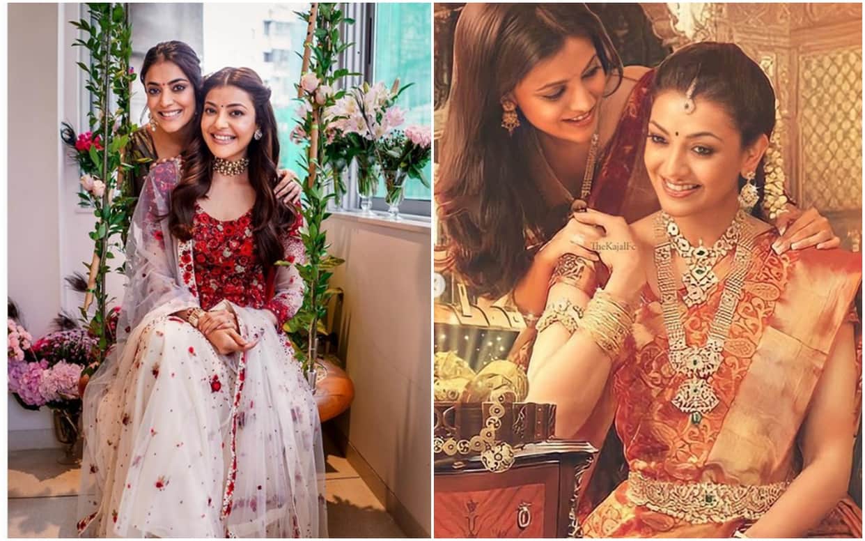 kajal aggarwal sister nisha aggarwal shares reel and real of actor wedding photo in her instagram