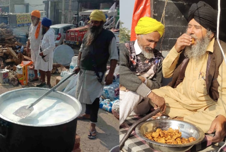 Kisan Andolan : Local farmers are Supporting protesting farmers in Delhi-Haryana Border