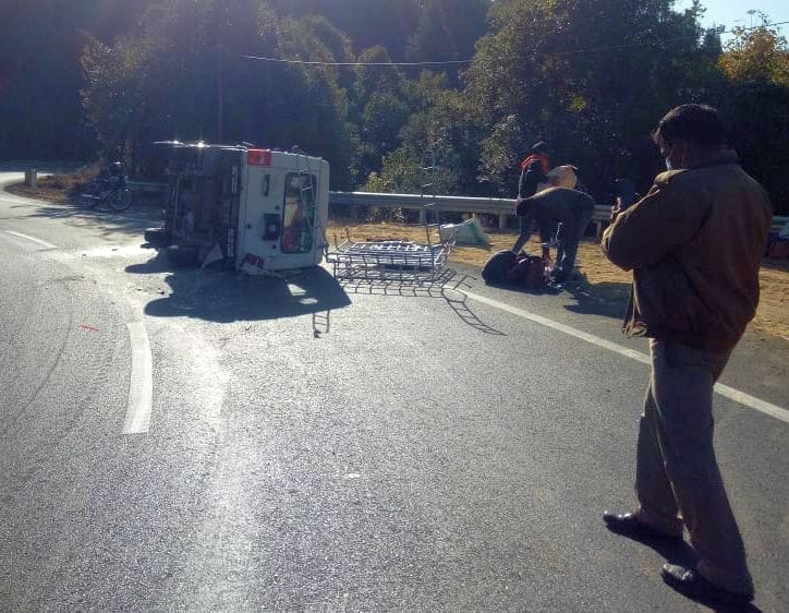 Accident in Champawat NH