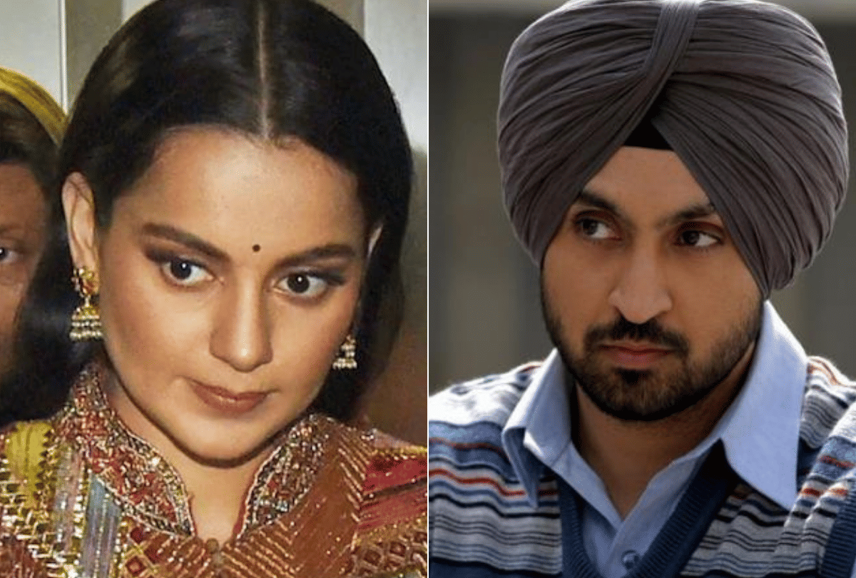 diljit dosanjh takes kangana ranaut on her tv interview what is this drama