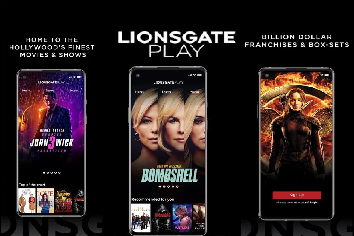 Global Streaming Service Starz Launches Premium Direct to Consumer OTT App Lionsgate Play in India