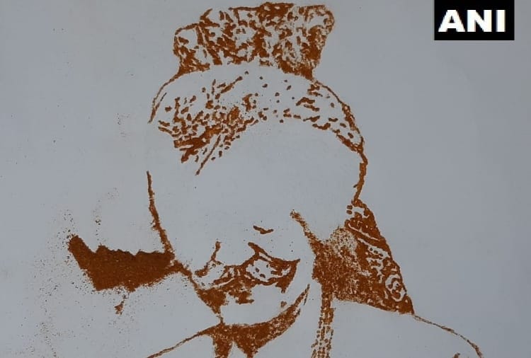 MDH Owner Dharampal Gulati Death News: Varun Tandon paid tribute to owner of MDH Mahashay Dharampal Gulati by making his portrait using spices