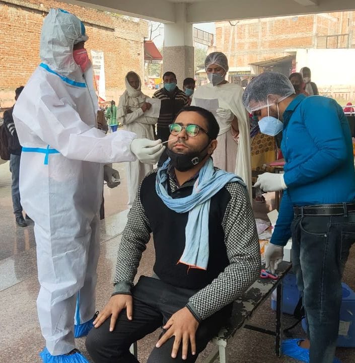 Falling graph: Only 58 people were infected in 24 hours