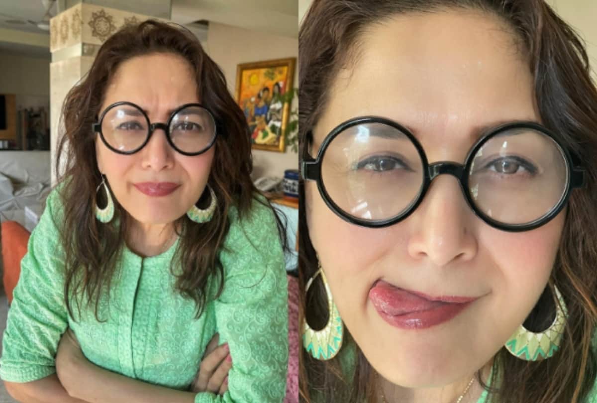 Madhuri dixit share photos with crazy looks fans reaction