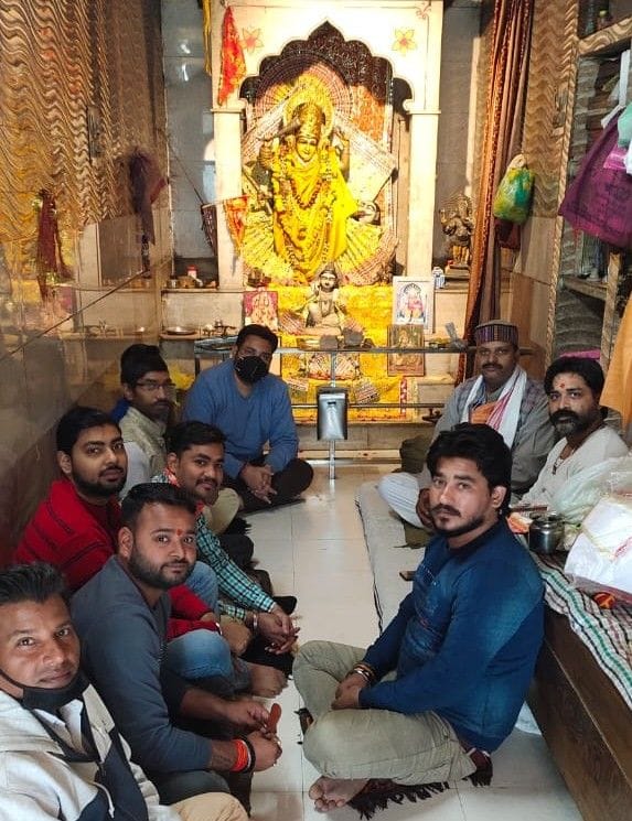 Hathras: Hanuman Chalisa will be recited in the temple of settlements on Tuesday and Saturday