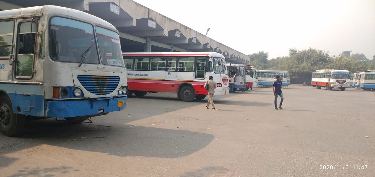 Buses of km scheme from Sonepat run on three routes