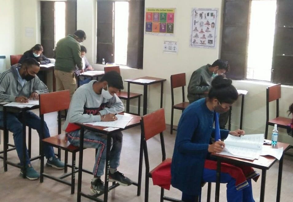 967 gave the DLED entrance exam in Bageshwar