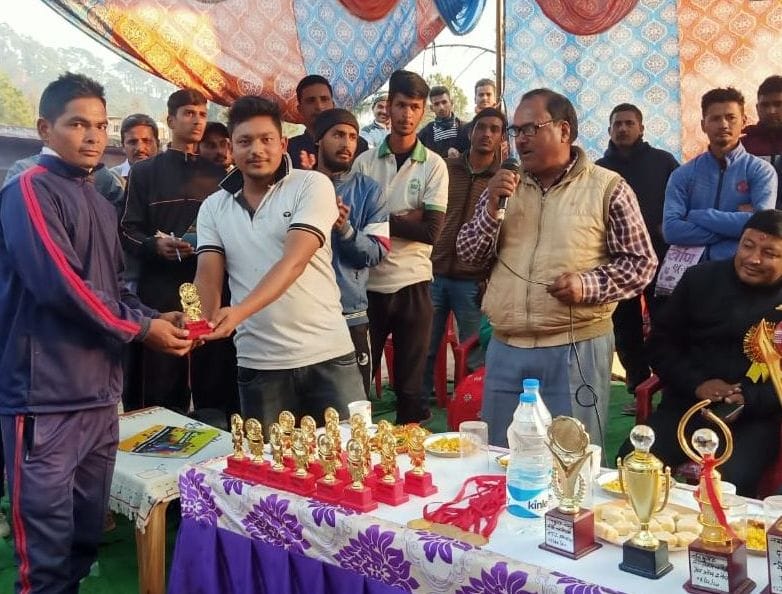 Ravikhal won the cricket competition
