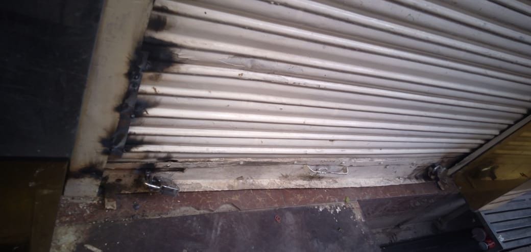 Son gets his father's shop closed by welding