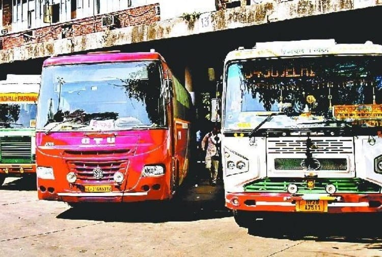 Farmer Protest : Delhi to Chandigarh Bus Service Stop Due to Kisan Andolan