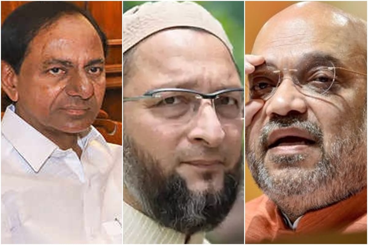 GHMC Hyderabad election results 2020 BJP vs AIMIM success K Chandrasekhar Rao party TRS has deep setback