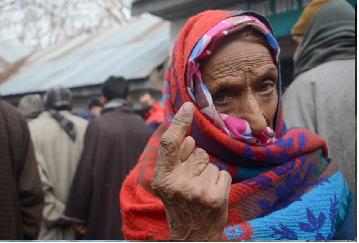 ddc election Jammu and Kashmir Voting for third phase of District Development Council elections
