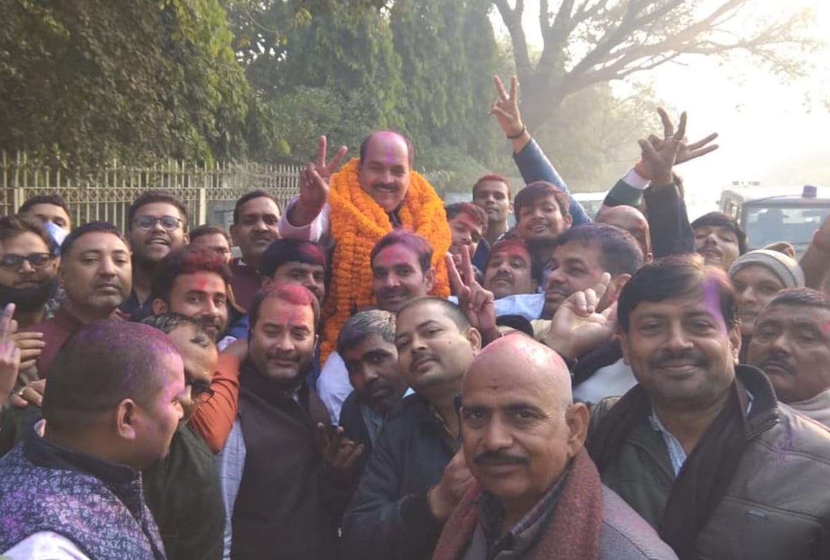 Gorakhpur Faizabad MLC Election Result 2020 Dhruv Kumar Tripathi of Sharma faction wins update news