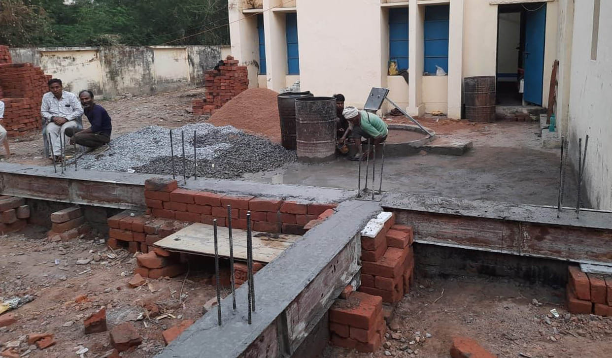 Vaccine may come next month, logger room construction starts