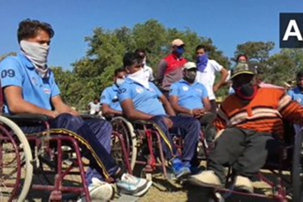 wheelchair cricket tournament was organised by state cricket organisation on International Day of Disabled